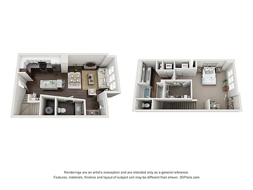 Floor plan Townhouse 1