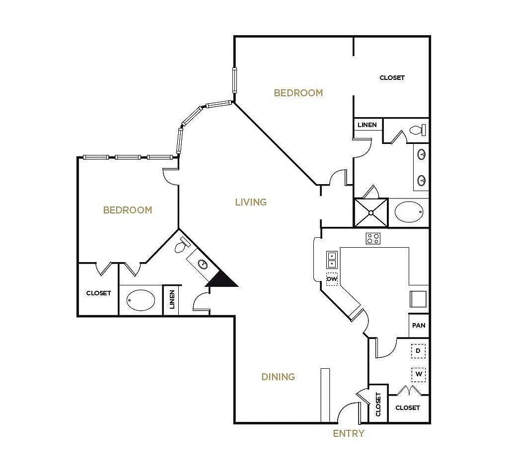 Floor plan B8