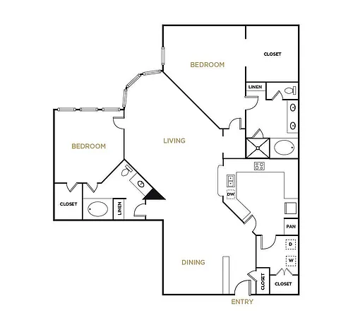 Floor plan B8
