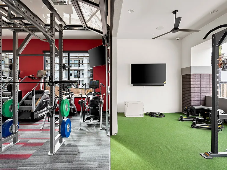Indoor-Outdoor Fitness Center