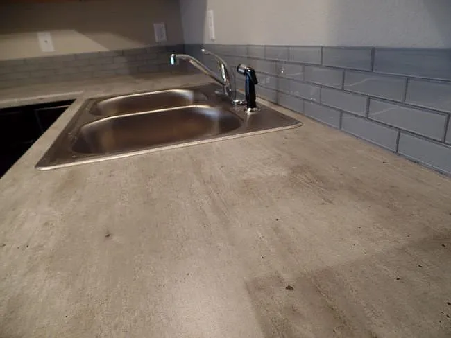 Tile back splash