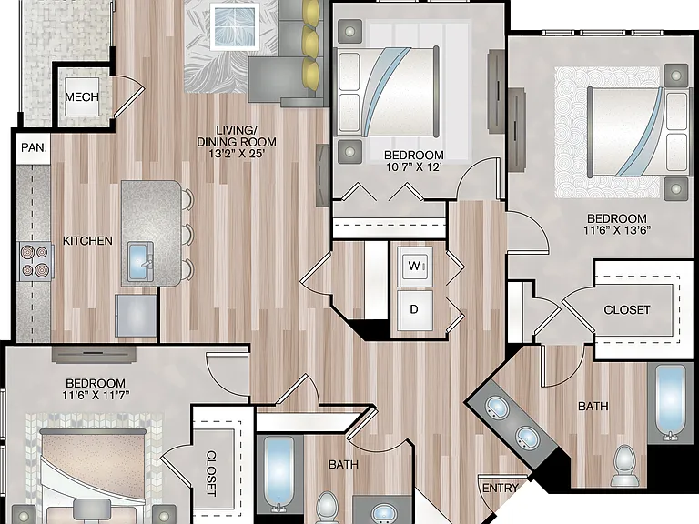 1355 Sq. Ft. 1355 Sq. Ft.