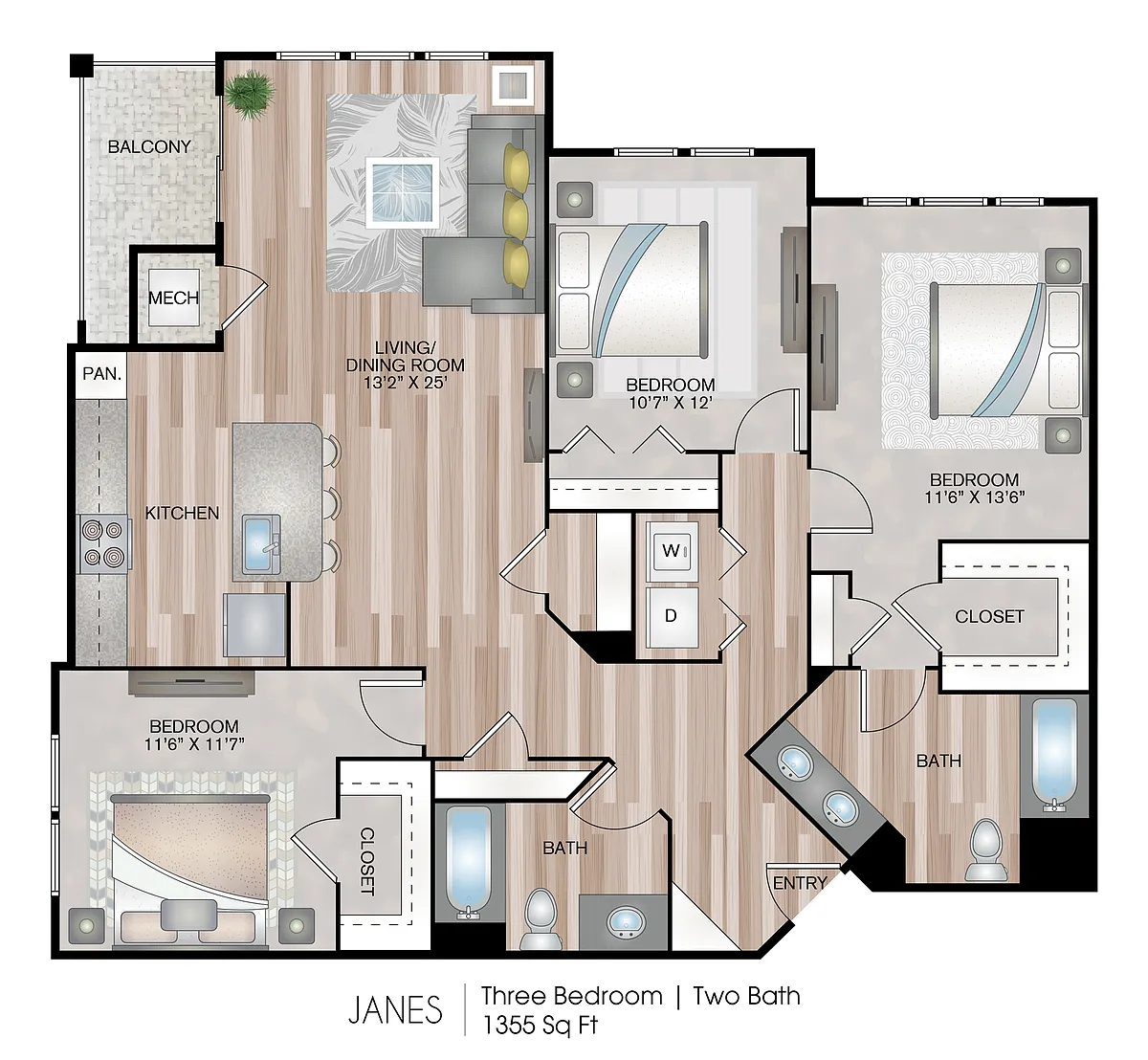 Floor plan Janes