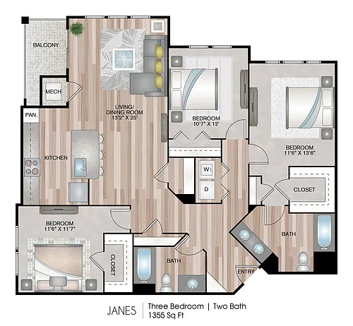 Floor plan Janes