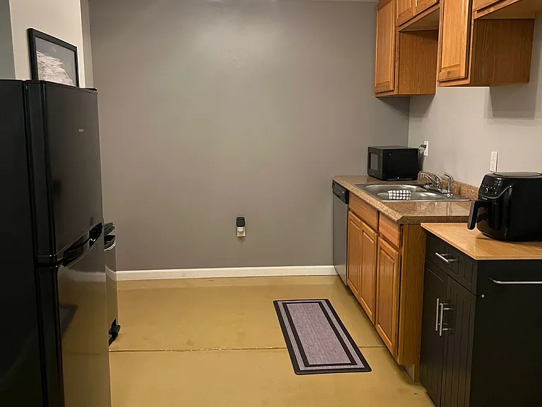 basement kitchen