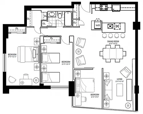 Floor plan 1105