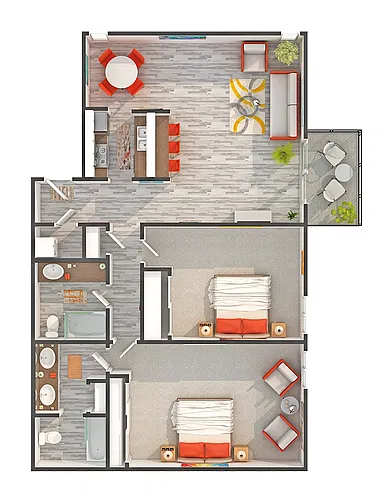 Floor plan Daisy