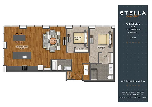 Floor plan Cecilia | ACC