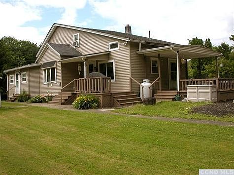 Side & Rear View of the home.