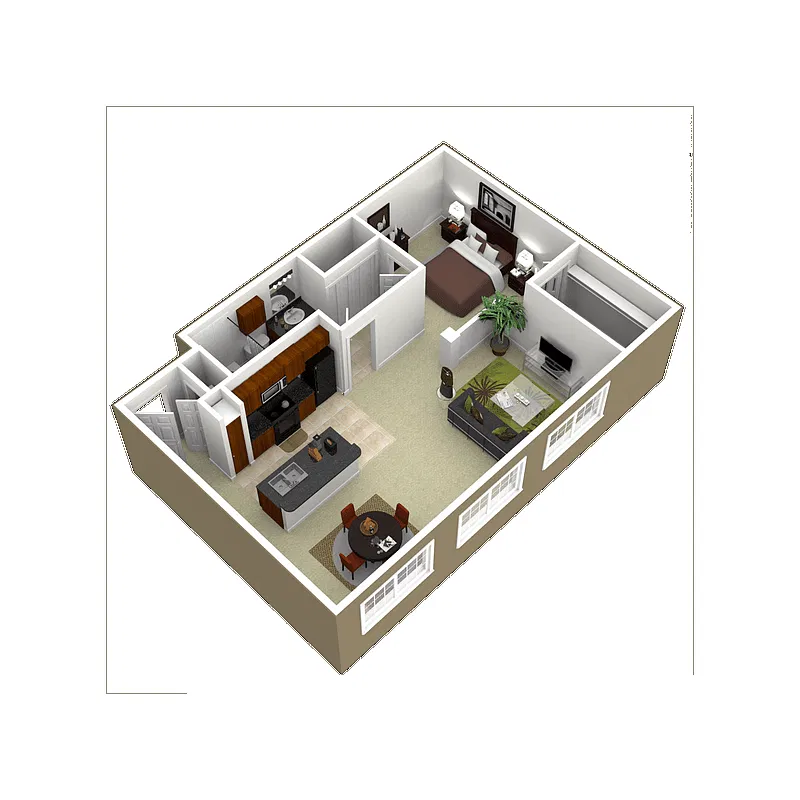 Floor plan A5 (The Rice)
