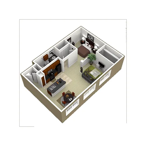 Floor plan A5 (The Rice)