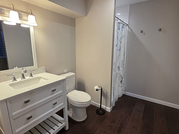Basement bathroom