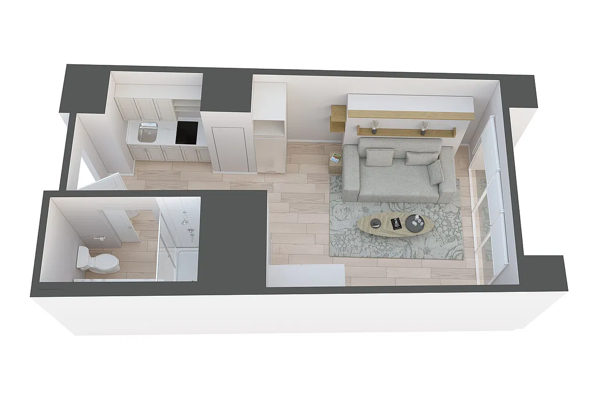 Floor plan Suite 7 LL