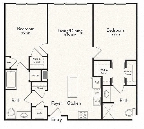Floor plan I- B1