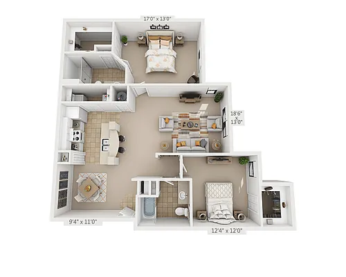 Floor plan Edinburgh