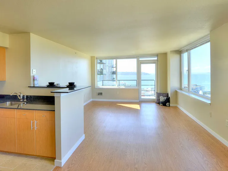 Living Room with Hard Surface Flooring