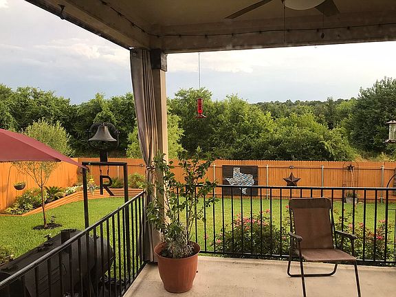 View from back patio