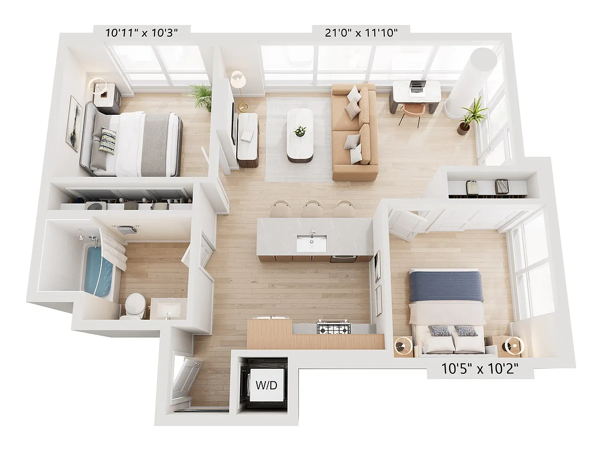 Floor plan B1