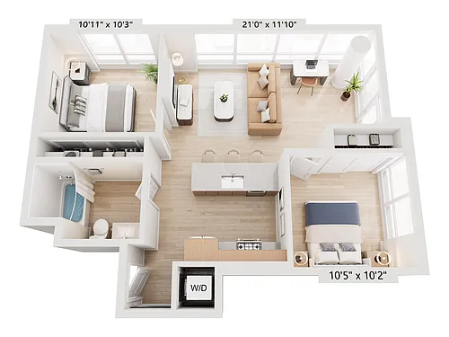 Floor plan B1