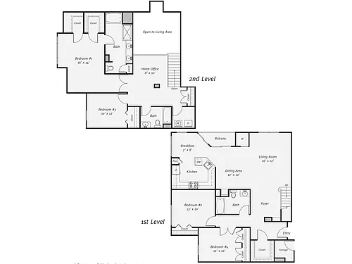 Floor plan D4LP