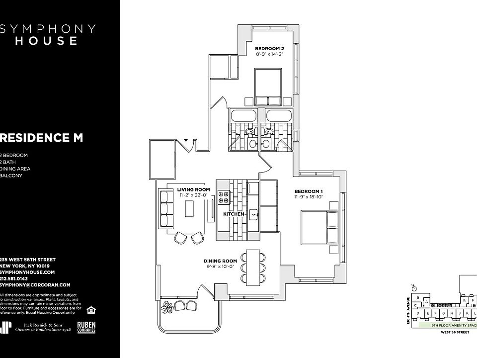 1st image of 235 W 56th St APT 34M