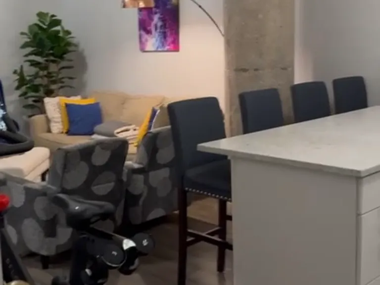 Open Concept Living room and kitchen