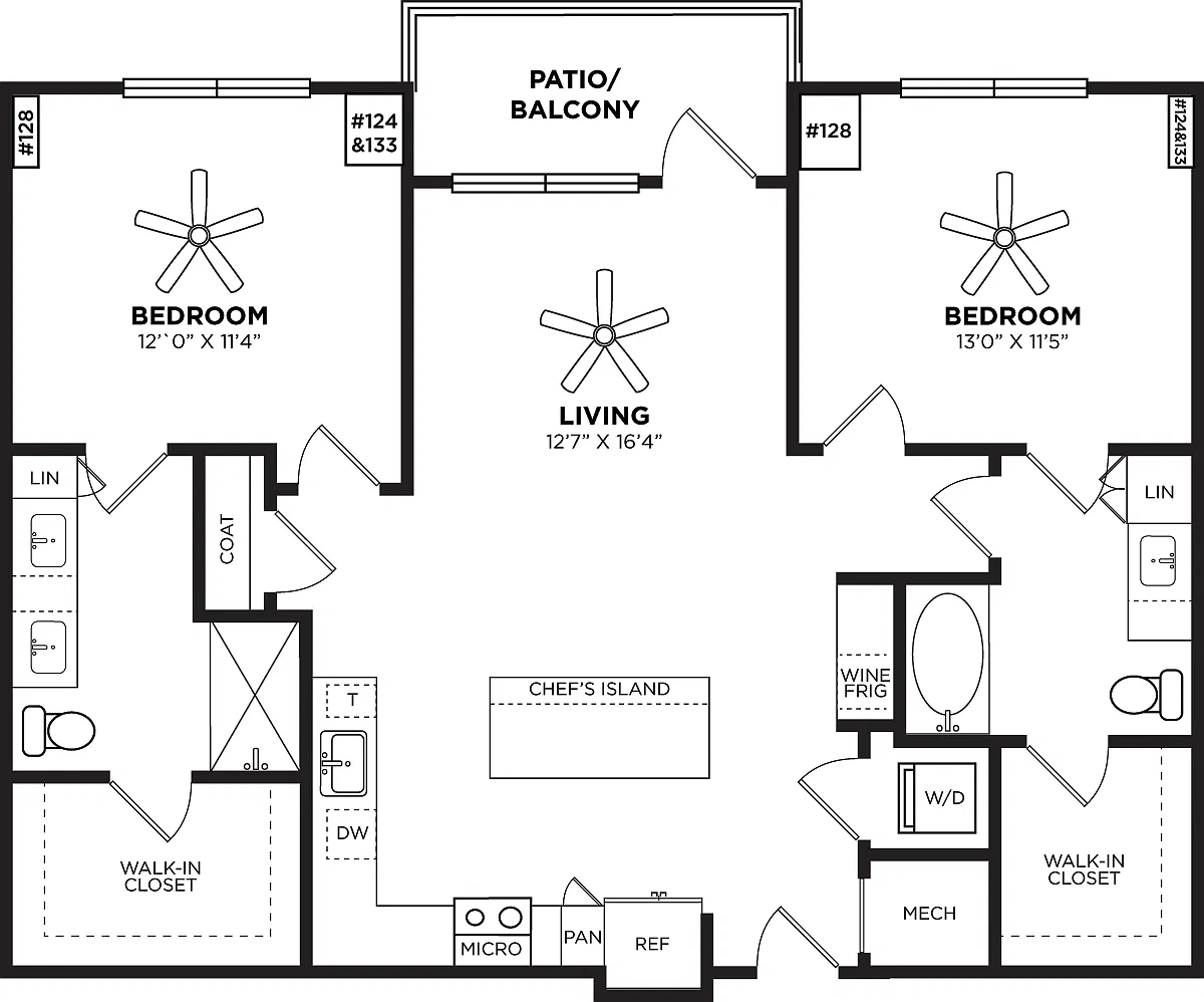 Floor plan 2A