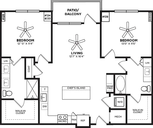 Floor plan 2A