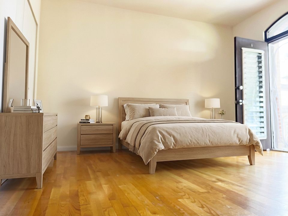 Bedroom (virtually staged)