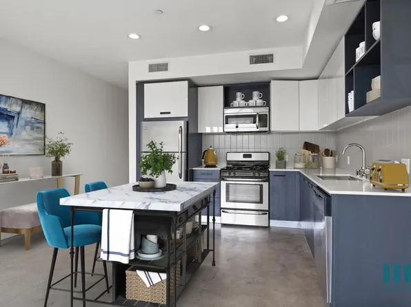 Palms Blue by Wiseman