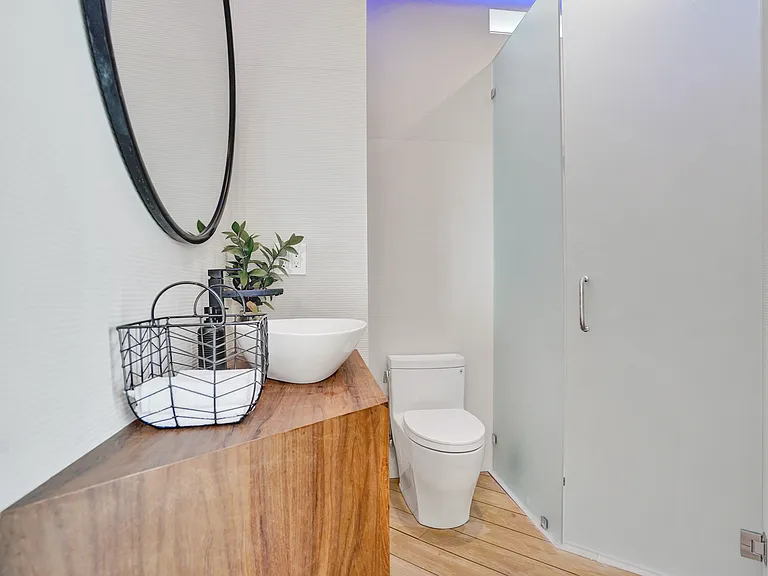 Terrace bathroom