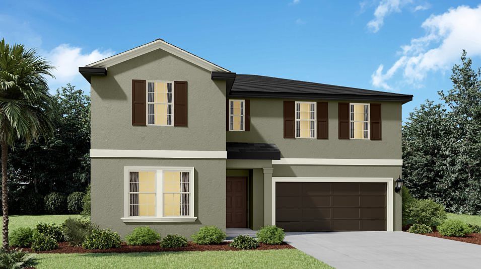 Trenton Plan, Wind Meadows South : The Estates, Bartow, FL 33830 | Zillow