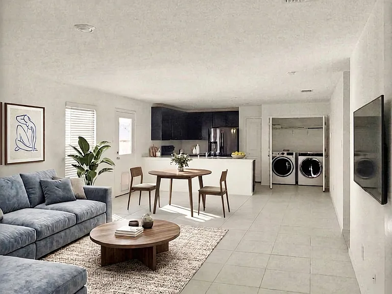 This room is virtually staged.