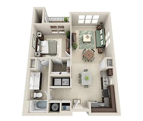 Floor plan Calaway