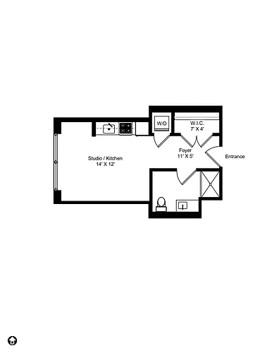 Floor plan A13