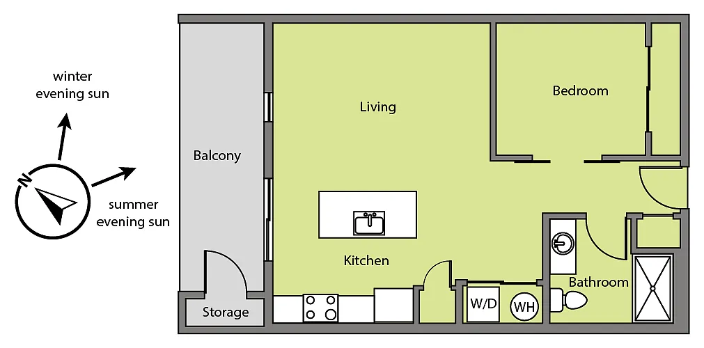 Floor plan 212 Southern Pacific