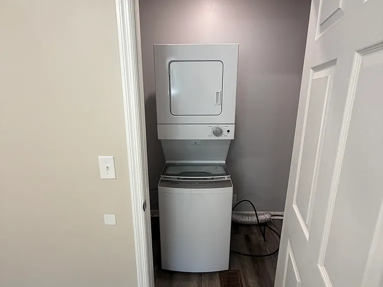 Washer & Dryer in their own space off the kitchen.