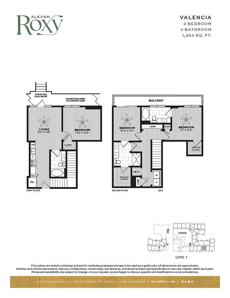 Floor plan LW12