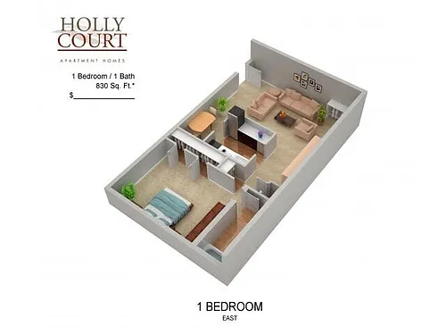 Floor plan 1E-FULL