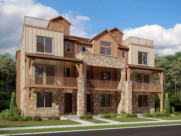 Peak Plan, Prospect Village at Sterling Ranch - Townhomes