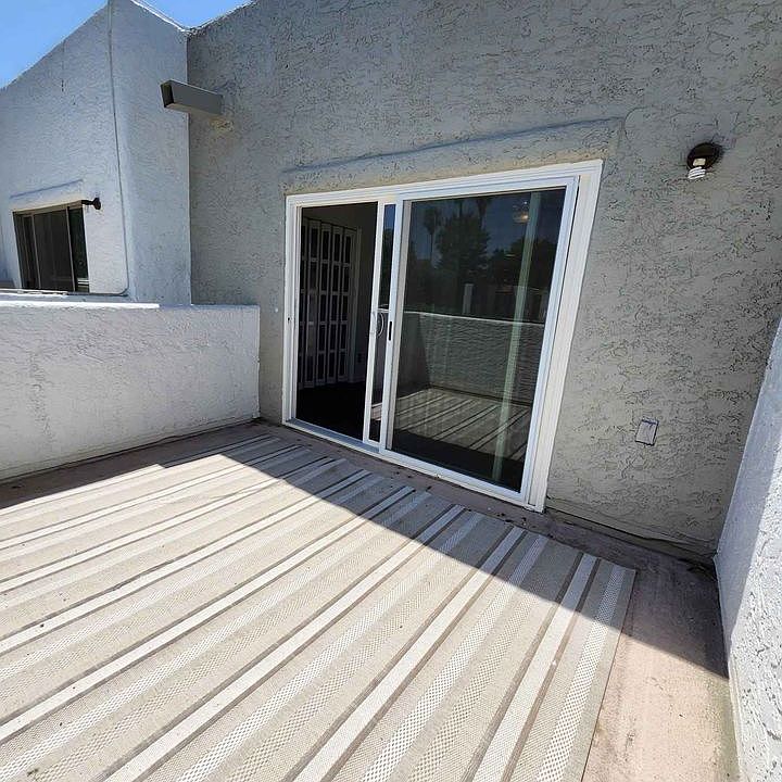 Master bedroom balcony