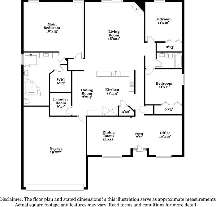 3 bed, 2.0 bath, 2095 sqft, $2,335 — Photo 2