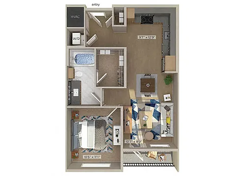 Floor plan A1