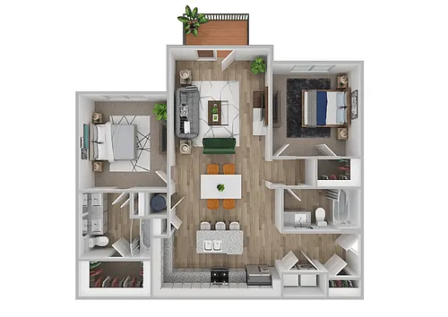 Floor plan Woodside