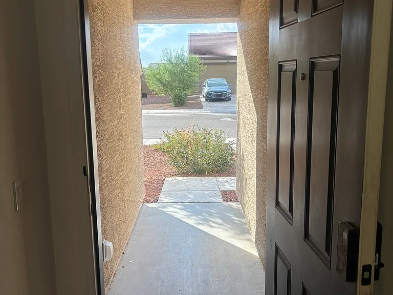 View out front door