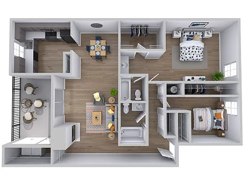 Floor plan B4