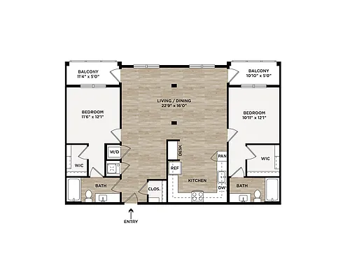 Floor plan B8 Brand New