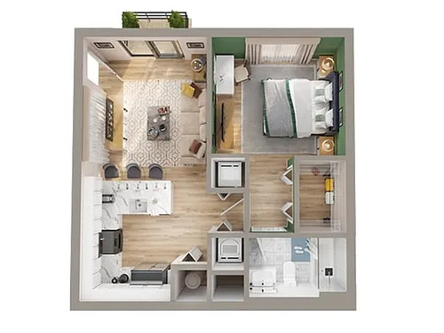 Floor plan Sunset