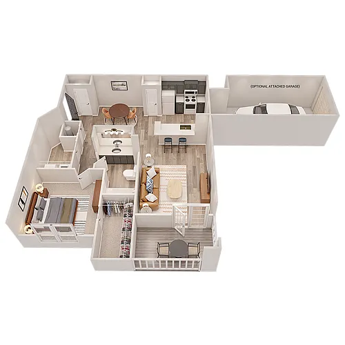 Floor plan Victoria - Garage