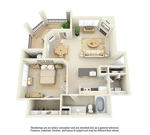 Floor plan A1B